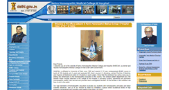 Desktop Screenshot of nhmc.delhigovt.nic.in